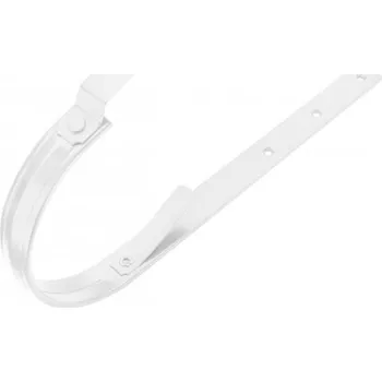 okap Hák pozinkovaný šedo bílý 330/610 mm, pás. 30/5 mm