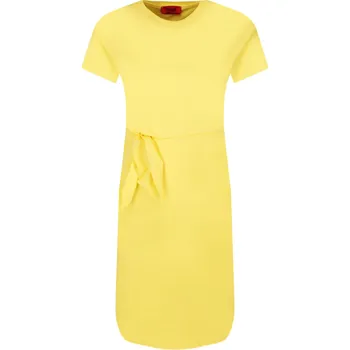 Dámské oblečení HUGO Šaty Nineria | Barva:žlutý | Velikost:S