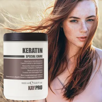 Regenerační maska s Keratinem pro poškozené vlasy KAYPRO