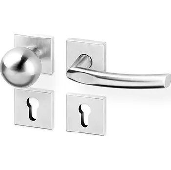 ACT SERVIS ACT - Ilsa RHR PullBloc Provedení: PZ LI (klika levá/koule), Povrch: IN - nerez