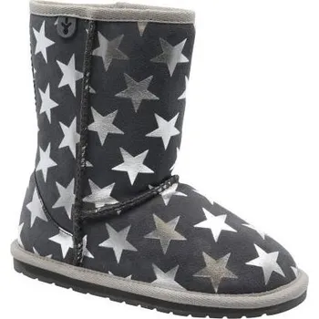 Dívčí sněhule EMU Australia Sněhule Starry Night | Barva:grafitově šedý | Velikost:29/30