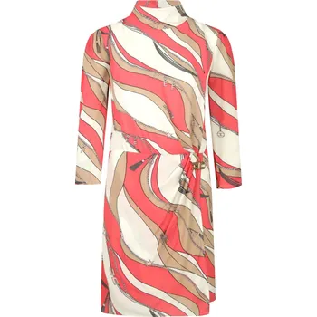 Dámské šaty Elisabetta Franchi šaty šaty | Barva:korálově růžový | Velikost:36