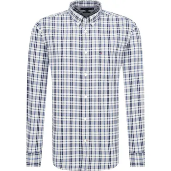 Pánská košile Tommy Hilfiger Košile HEATHER | Barva:šedý | Velikost:L