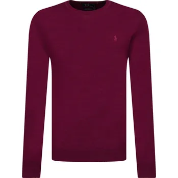 Pánský svetr POLO RALPH LAUREN Vlněný svetr | Barva:fialový | Velikost:L