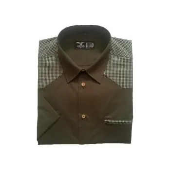 Pánská košile Luko Myslivecká košile krátký rukáv - 194116 - Velikost 40