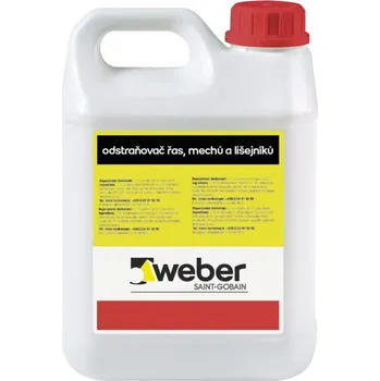 Penetrace Weber Odstraňovač řas, mechů a lišejníků V 003 v balení: 1 kg