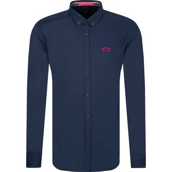 Pánská košile BOSS ATHLEISURE Košile Biado | Barva:tmavě modrá | Velikost:XXL