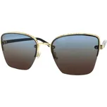 Dámské sluneční brýle, čtvercové B3738, modré barvy 9001558-15