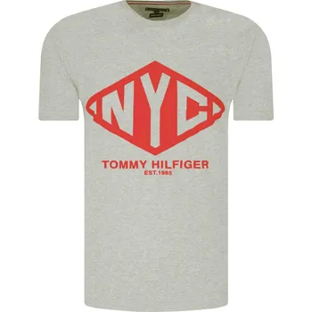 Pánské tričko Tommy Hilfiger Tričko SHEAR TEE | Barva:šedý | Velikost:L