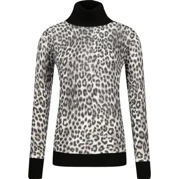 Dámské oblečení Michael Kors Rolák CHEETAH | Barva:šedý | Velikost:M