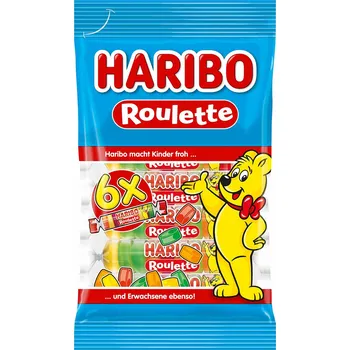 HARIBO GUMOVÉ BONBÓNY RULIČKY NĚMECKO!
