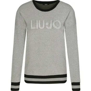 Dámský svetr Liu Jo Sport Svetr | Barva:stříbrný | Velikost:L