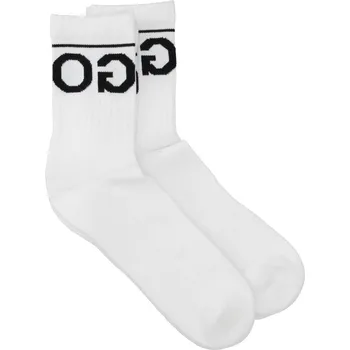 Pánské ponožky HUGO Ponožky 2-pack | Barva:bílý | Velikost:39/42