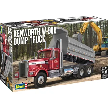 Plastikový model Revell Plastic ModelKit MONOGRAM truck 2628 - Kenworth W-900 Dump Truck (1:25)