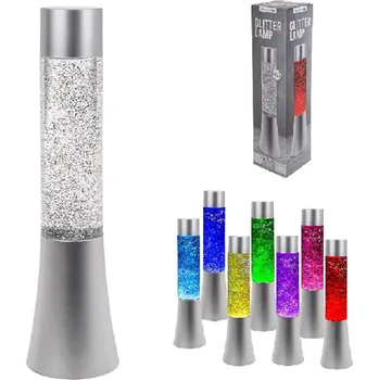 Žertovný předmět Lampička s třpytkami a barevným LED podsvícením