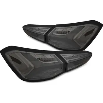 Zadní světlomet TUNING-TEC Zadní světla Ford Focus IV 18-21 hatchback - kouřová LED SEQ