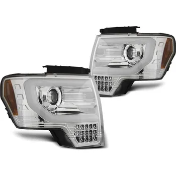 Přední světlomet TUNING-TEC Přední světla Ford F-150 MK12 08-14 TUBE LIGHT - chrom