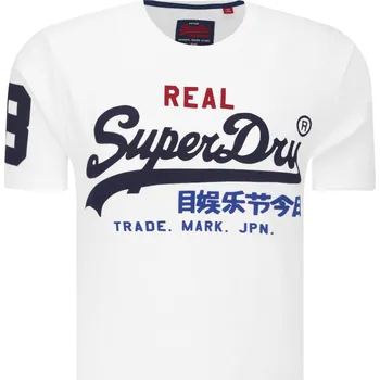Pánské tričko Superdry Tričko | Barva:bílý | Velikost:S