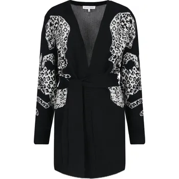 Dámský svetr Silvian Heach Kardigan | Barva:černý | Velikost:S