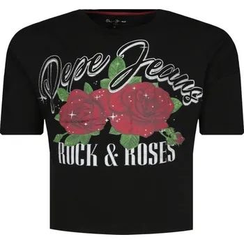 Pánské tričko Pepe Jeans London Tričko SUSANA | Barva:černý | Velikost:176