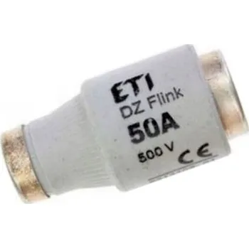 Autopojistky ETI (Mersen) DIII DZ pojistková patrona 50A bílá 903096,00