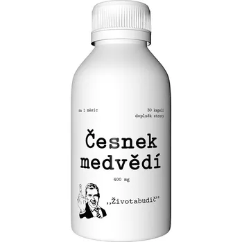 Doplněk stravy Nasypanej Česnek medvědí - kapsle - bylina na imunitu Balení na: 3 měsíce