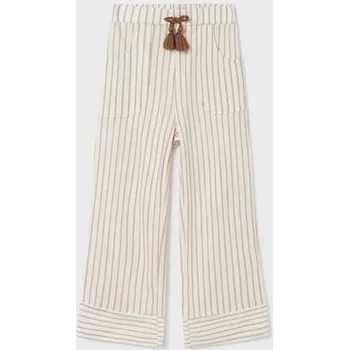 Dívčí kalhoty dívčí letní pruhované kalhoty Mayoral 6581-21 velikost 158