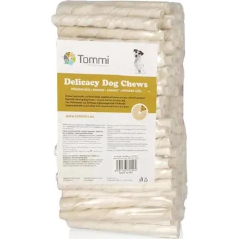 Pamlsek pro psa Tyčinka žvýkací kroucená bílá 12,5 cm – 1 kus