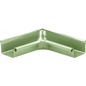 okap Roh pozinkovaný hranatý trávově zelený 330 mm vnitřní