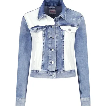 Dámská casual bunda Pepe Jeans London Džínová bunda Tess | Barva:modrý | Velikost:XS