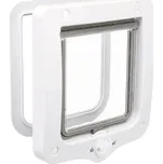 Plastová dvířka TRIXIE 2-cestná bílá 20x22cm