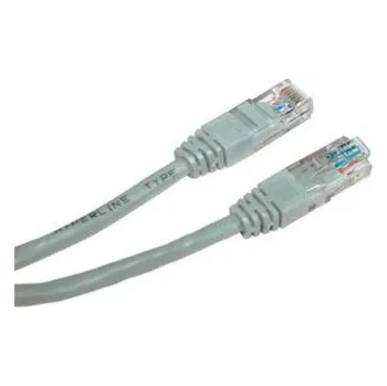 Síťový kabel Síťový LAN kabel UTP crossover patchcord, Cat.5e, RJ45 samec - RJ45 samec, 5 m, nestíněný, (KB050AXXQL)