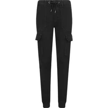 Dámské kalhoty Pepe Jeans London kalhoty jogger crusade | Barva:černý | Velikost:26/32