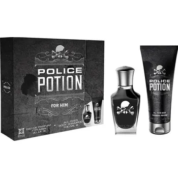 Pánský parfém Police Police Potion For Him, SET: Parfumovaná voda 30ml + Sprchový gél 100ml Pre mužov Parfumovaná voda