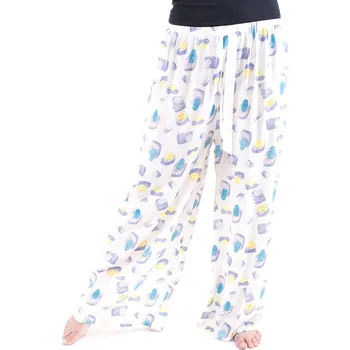 Dámské kalhoty Veselé dámské volné kalhoty, domácí kalhoty RM3 - kaktusy