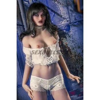 Silikonová panna Irontech doll 168cm Ashely in light brown skin / realistická panna