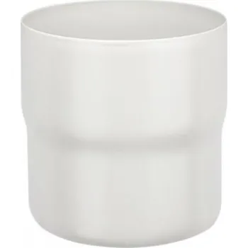 okap Spojka svodu pozinkovaná šedo bílá 100 mm