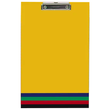 Psací podložka Podložka s klipem PP plus - mix 5 barev (20ks)