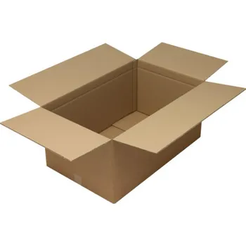 Karton Skládací krabice z vlnité lepenky, 2vrstvá, vnitřní rozměry 780 x 480 x 360 mm, kvalita 2.50BC