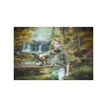 Pánská košile Luko Myslivecká košile flanelová - kombinace s manšestrem - Velikost 46