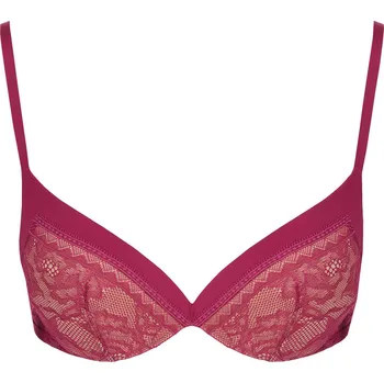 Podprsenka Calvin Klein Underwear Push-up podprsenka | Barva:malinově růzový | Velikost:70C