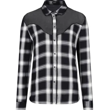 Dámská košile GUESS JEANS Košile MARA | Barva:černý | Velikost:XS
