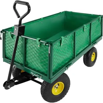 Zahradní vozík tectake 401029 zahradní přepravní vozík zelený