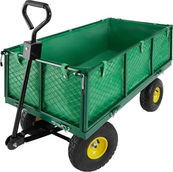 Zahradní vozík tectake 401029 zahradní přepravní vozík zelený