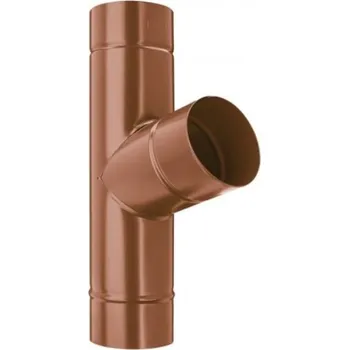 okap Odbočka svodu pozinkovaná měděno hnědá 120/100 mm