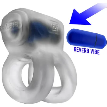 Hünkyjunk REVHAMMER Vibrating Shaft Ring Clear Ice