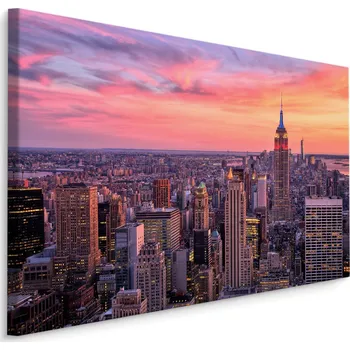 Plátno Panorama Města New York IV. Varianta: 40x30
