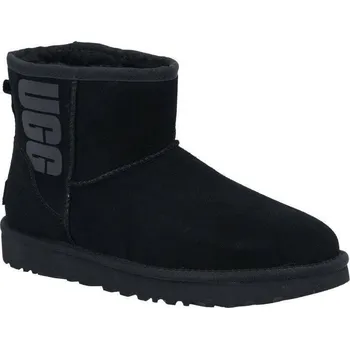 Dívčí sněhule UGG Kůžoné sněhule CLASSIC MINI | Barva:černý | Velikost:37