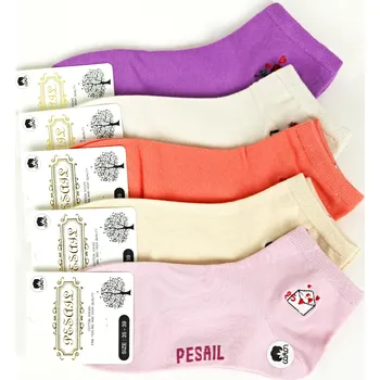 Dámské ponožky PESAIL Dámské bavlněné nízké ponožky WA94 Velikost: 35 - 39