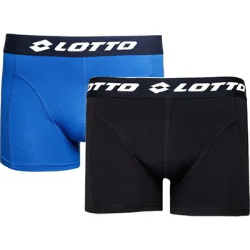 Boxerky 2 Pack Pánské boxerky Lotto - modro-černé L